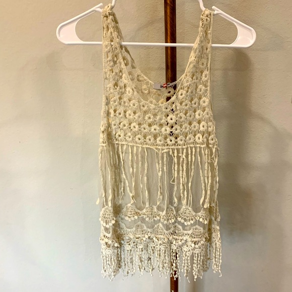 URVANA Tops - Narvana Boho Lace top